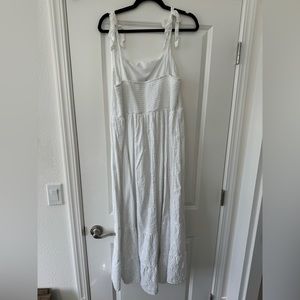 American Eagle white maxi dress